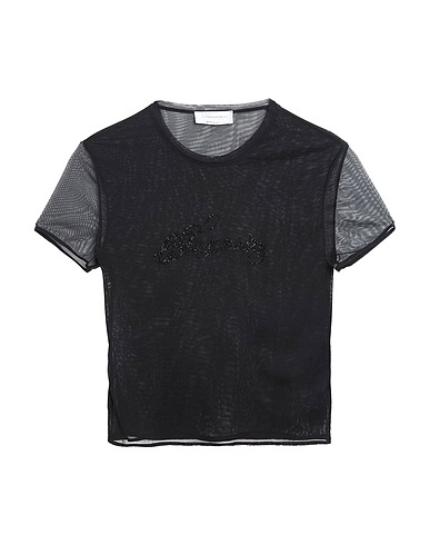 BLUMARINE Top Schwarz 82% Polyamid, 18% Elastan