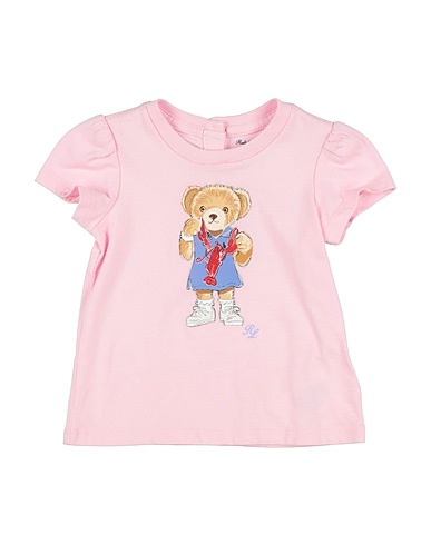 POLO RALPH LAUREN T-shirt POLO BEAR COTTON JERSEY TEE
 Pink 100% Cotton