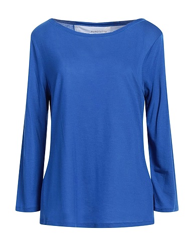 PUROTATTO Basic T-Shirt Königsblau 60% Modal, 40% Proteinfaser