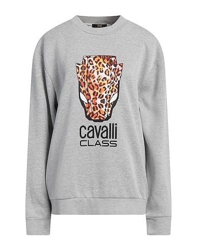 CAVALLI CLASS Felpa Grigio 65% Poliestere, 35% Cotone
