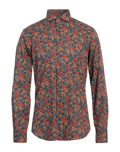 BARBA Napoli Camicia fantasia DANDY LIFE Avio 100% Cotone