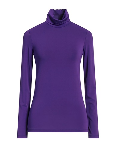 OTTOD'AME T-Shirt Violett 76% Acetat, 19% Polyamid, 5% Elastan