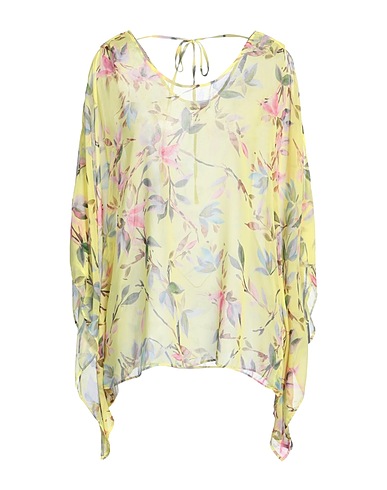 DIANA GALLESI Top Yellow 100% Polyester