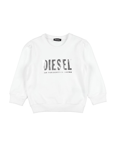 DIESEL Sweatshirt White 100% Cotton