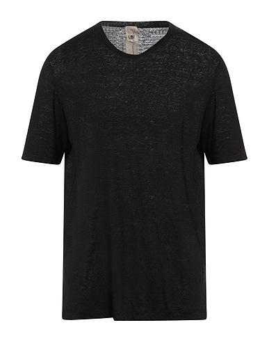 H953 Basic T-shirt Black 100% Linen