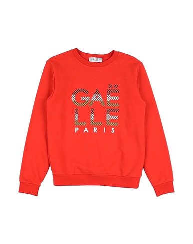 GAëLLE Paris Felpa Arancione 100% Cotone