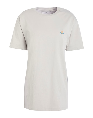 VIVIENNE WESTWOOD T-shirt Grigio 100% Cotone organico