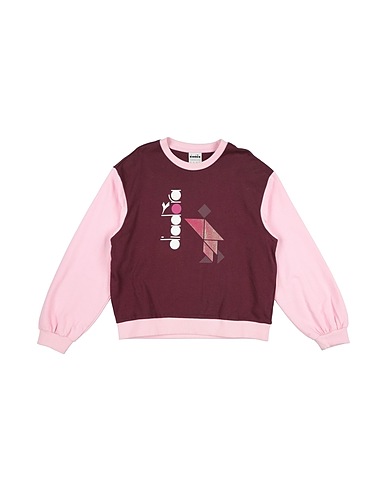 DIADORA Sweatshirt Plum 95% Cotton, 5% Elastane