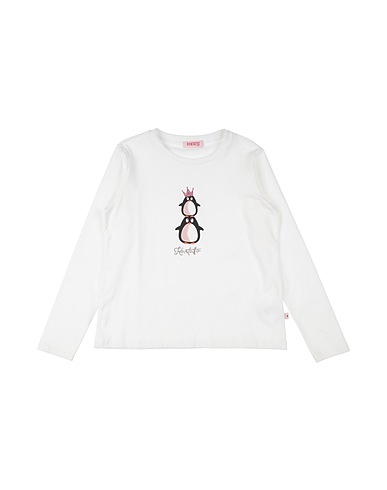 KONTATTO T-Shirt BIANCO 95% Baumwolle, 5% Elastan