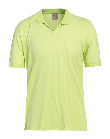 H953 Polo shirt Lime green 50% Pima Cotton, 50% Modal