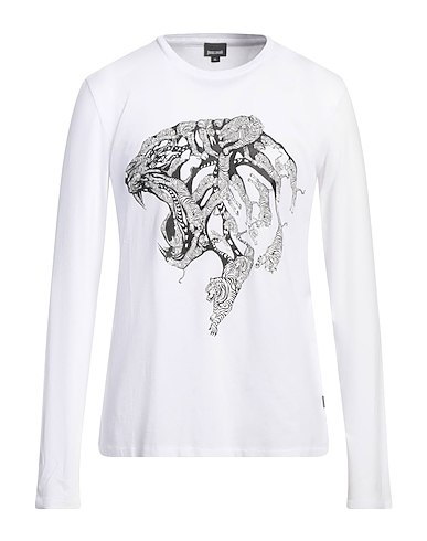 JUST CAVALLI T-shirt White 100% Cotton