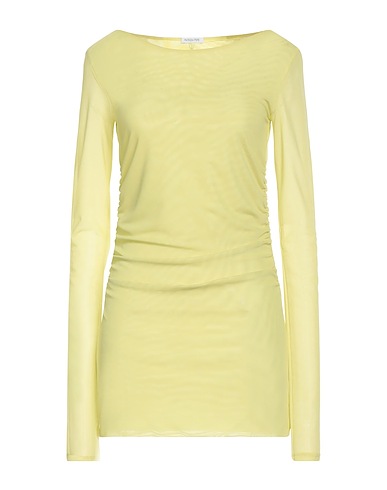 PATRIZIA PEPE Top Lime green 95% Polyester, 5% Elastane