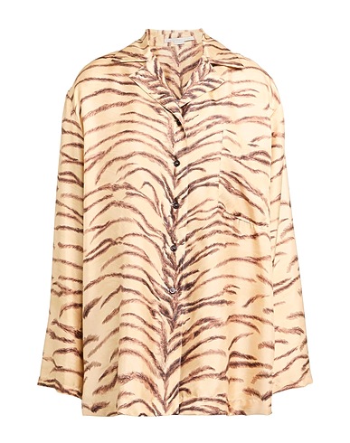 STELLA McCARTNEY Patterned shirts & blouses Sand 100% Silk