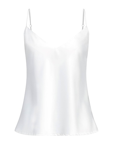 CRISTINAEFFE Hemdchen Weiß 98% Polyester, 2% Elastan