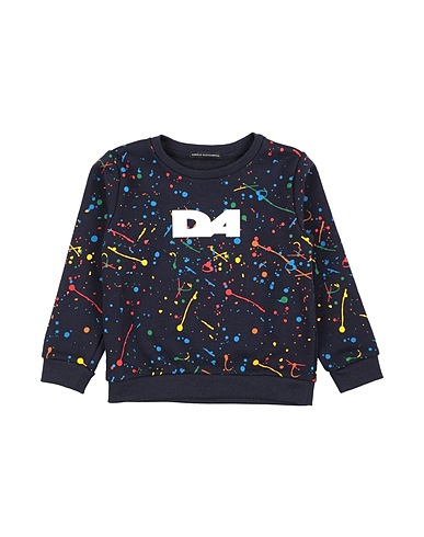 DANIELE ALESSANDRINI Sweatshirt Midnight blue 100% Cotton