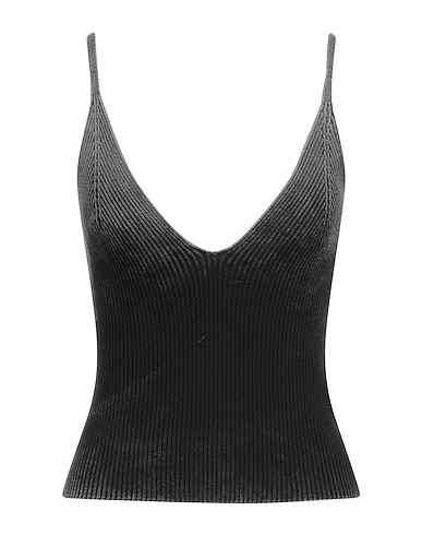 DIESEL Top NERO 100% Cotton