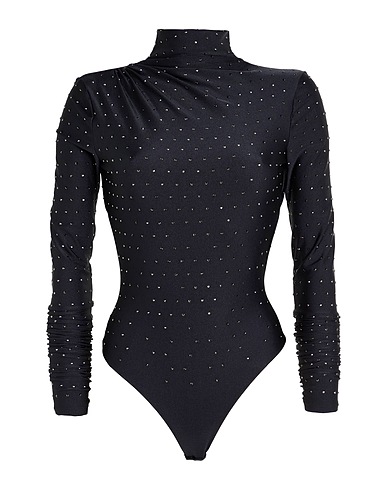 THE ANDAMANE TOPWEAR Nero 80% Poliammide, 20% Elastan