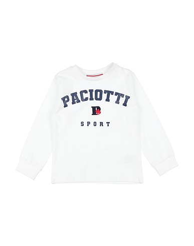 PACIOTTI T-shirt Bianco 100% Cotone
