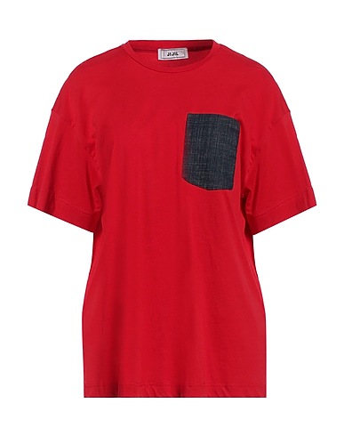 JIJIL T-shirt Red 100% Cotton