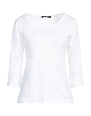 BRIAN DALES T-shirt Bianco 100% Cotone
