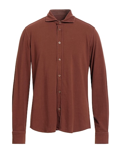 CIRCOLO 1901 Solid colour shirt 94% Cotton, 6% Elastane