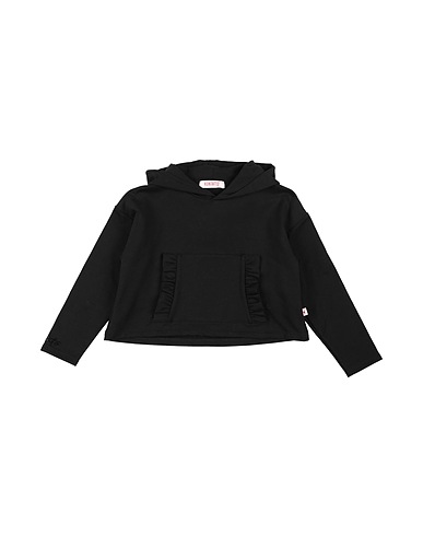 KONTATTO Felpa Nero 95% Cotone, 5% Elastan