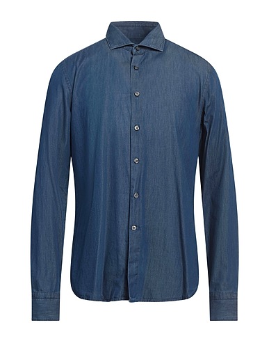 GHIRARDELLI Denim shirt Blue 100% Cotton