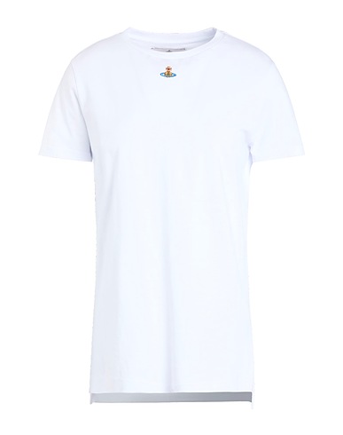 VIVIENNE WESTWOOD Basic T-Shirt White 100% Organic cotton