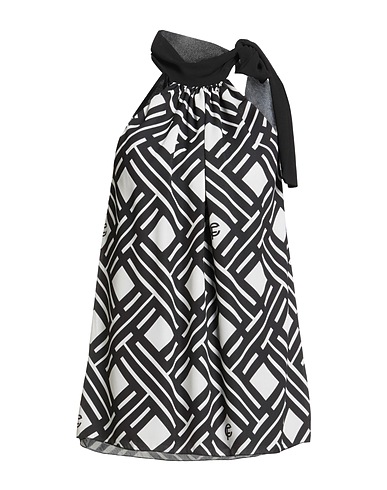 CRISTINAEFFE Top Nero 100% Poliestere