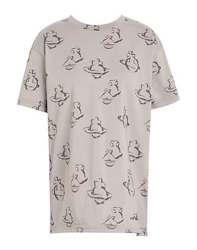 VIVIENNE WESTWOOD T-shirt Grey 100% Cotton