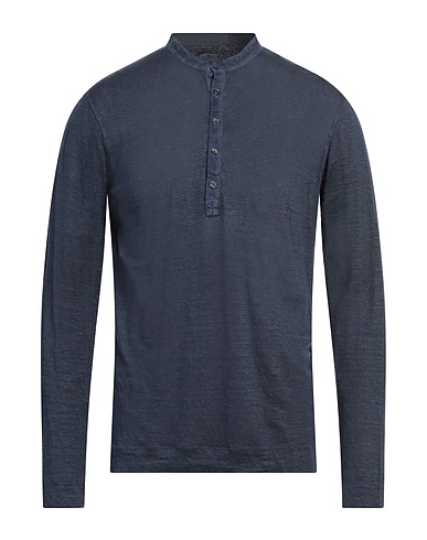 120% LINO T-shirt Navy 100% Linen