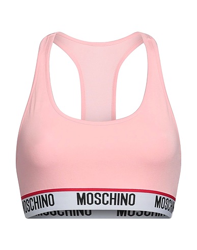 MOSCHINO Top UNDERWEAR Light pink 95% Cotton, 5% Elastane