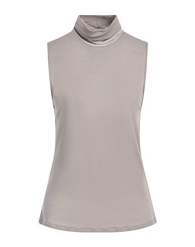 PUROTATTO Top GRIGIO 90% Modal, 10% Kaschmir, Polyester, Polyacryl, Elastan