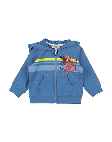EMPORIO ARMANI Sweatshirt BABY Light blue 95% Cotton, 5% Elastane