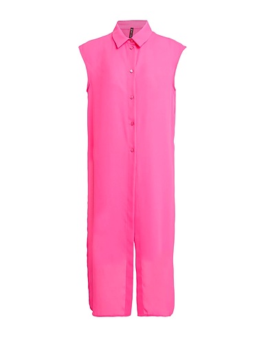 MANILA GRACE Solid colour shirts & blouses Fuchsia 100% Polyester