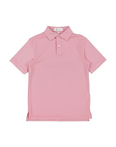 PETER MILLAR Polo shirt YOUTH SUMMER COMFORT Brick red 92% Polyester, 8% Elastane