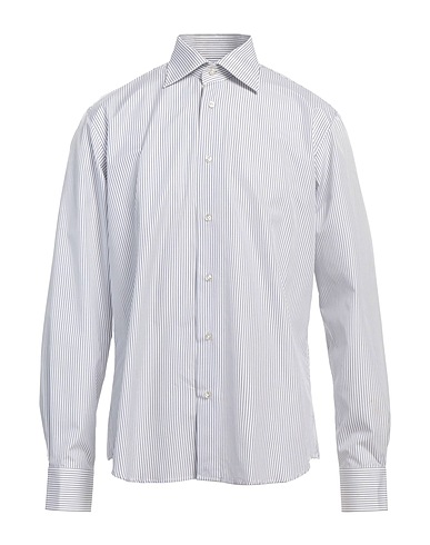 BRIAN DALES Striped shirt White 100% Cotton