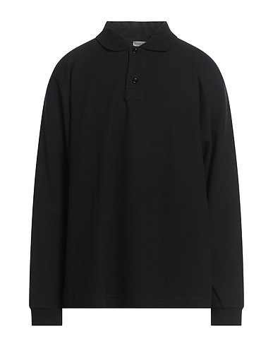 BURBERRY Poloshirt Schwarz 100% Baumwolle