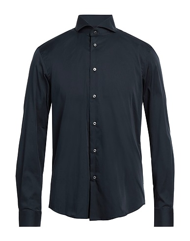 BRIAN DALES Solid colour shirt 80% Cotton, 15% Polyamide, 5% Elastane