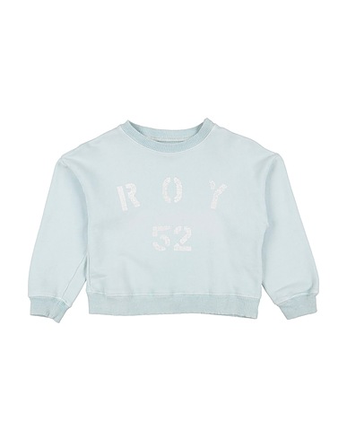 ROŸ ROGER'S Sweatshirt Sky blue 100% Cotton