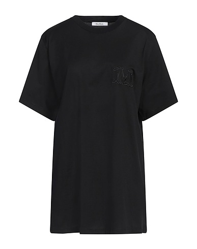 MAX MARA Oversize-T-Shirt Black 100% Cotton