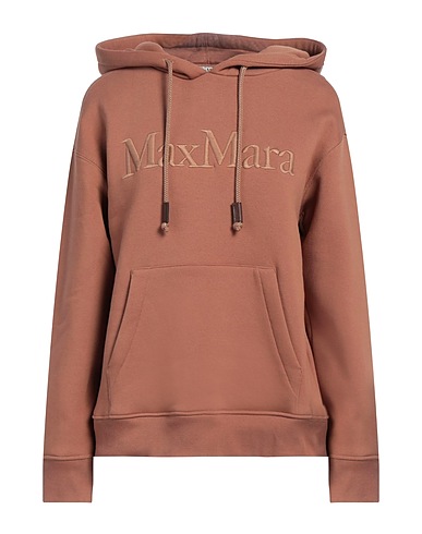 'S MAX MARA Felpa Cammello 88% Cotone, 8% Poliammide, 4% Elastan