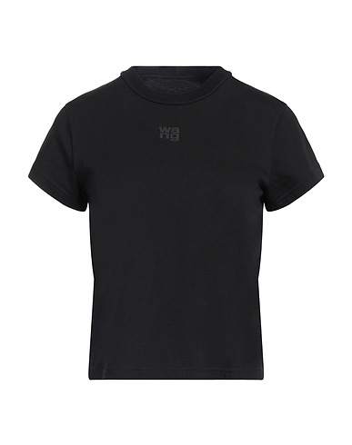ALEXANDER WANG Basic T-Shirt Black 100% Cotton