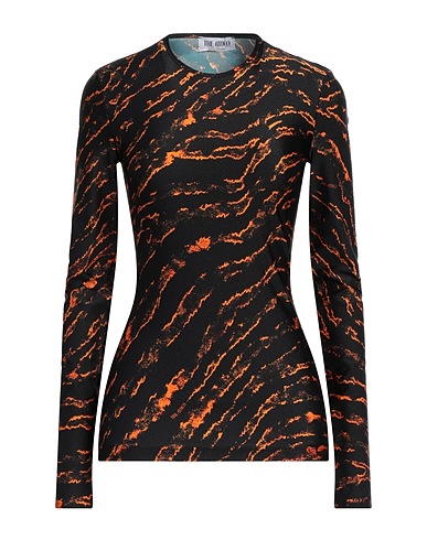 THE ATTICO Ｔシャツ ブラック ナイロン 80% / ポリウレタン 20%