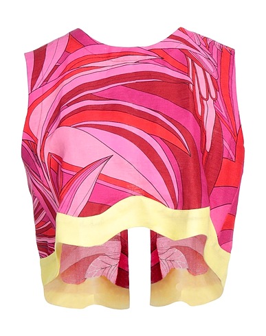 FARM RIO Top Fuchsia 100% Linen