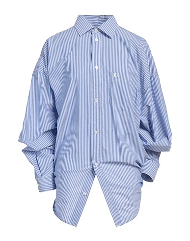 BALENCIAGA Striped shirt Azure 100% Cotton
