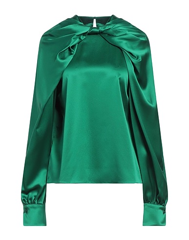 MAX MARA Top Vert 100% Soie