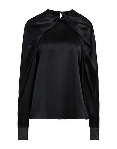 MAX MARA Silk top Black 100% Silk