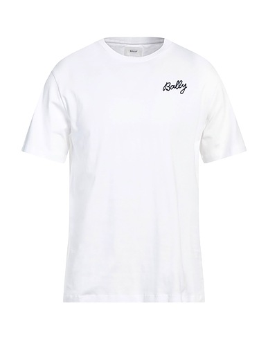BALLY Basic T-shirt White 100% Organic cotton