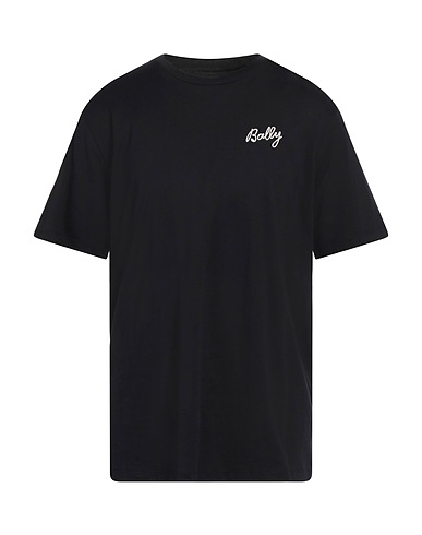 BALLY Basic T-Shirt Black 100% Organic cotton